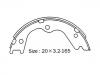 Bremsbackensatz Brake Shoe Set:NN2073