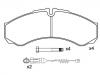 Bremsbelagsatz, Scheibenbremse Brake Pad Set:299 408 6